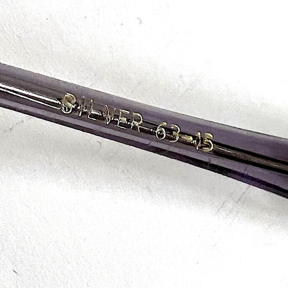 Vintage 70s-80s Oversized Expression Silver Large Butterfly Eyeglass Frames main image 16